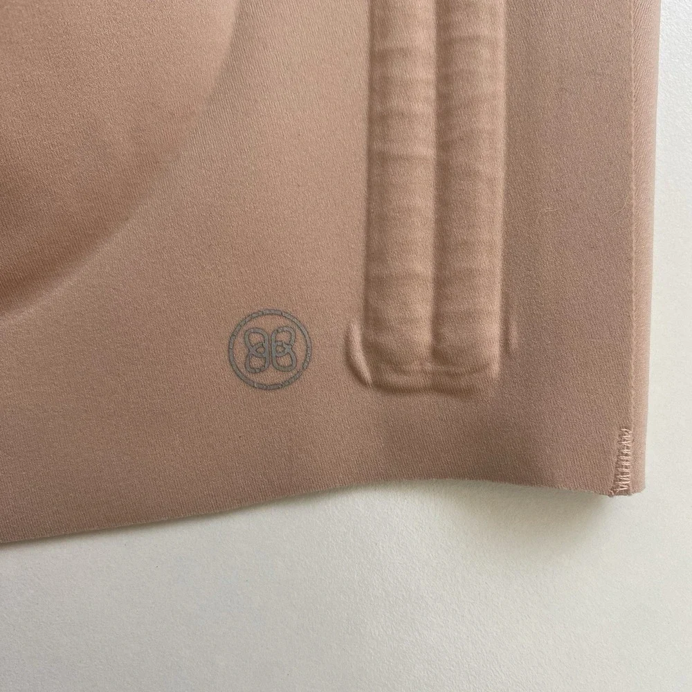 HONEYLOVE Size 1X Light Beige Full Figure Removable Cups Wireless‎ Pullover Bra